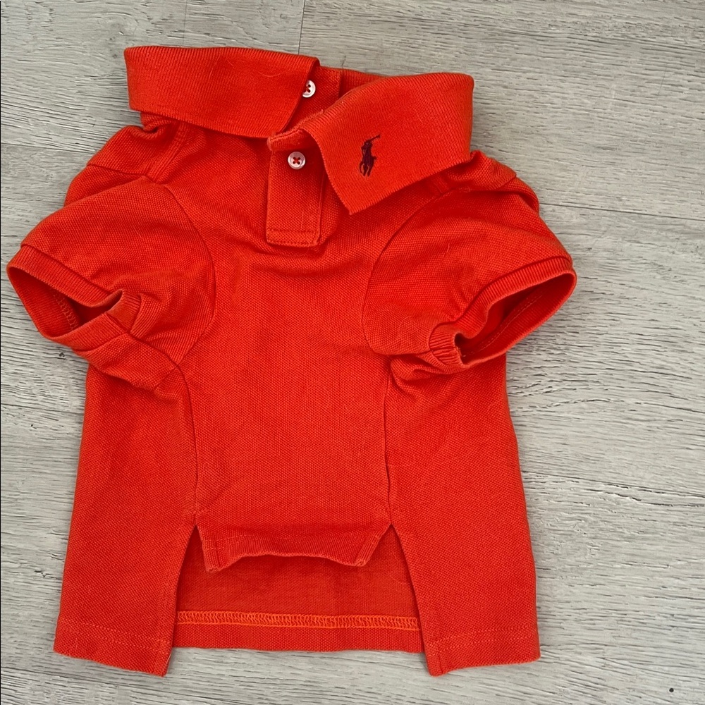 Polo by Ralph Lauren Orange Dog Polo Shirt